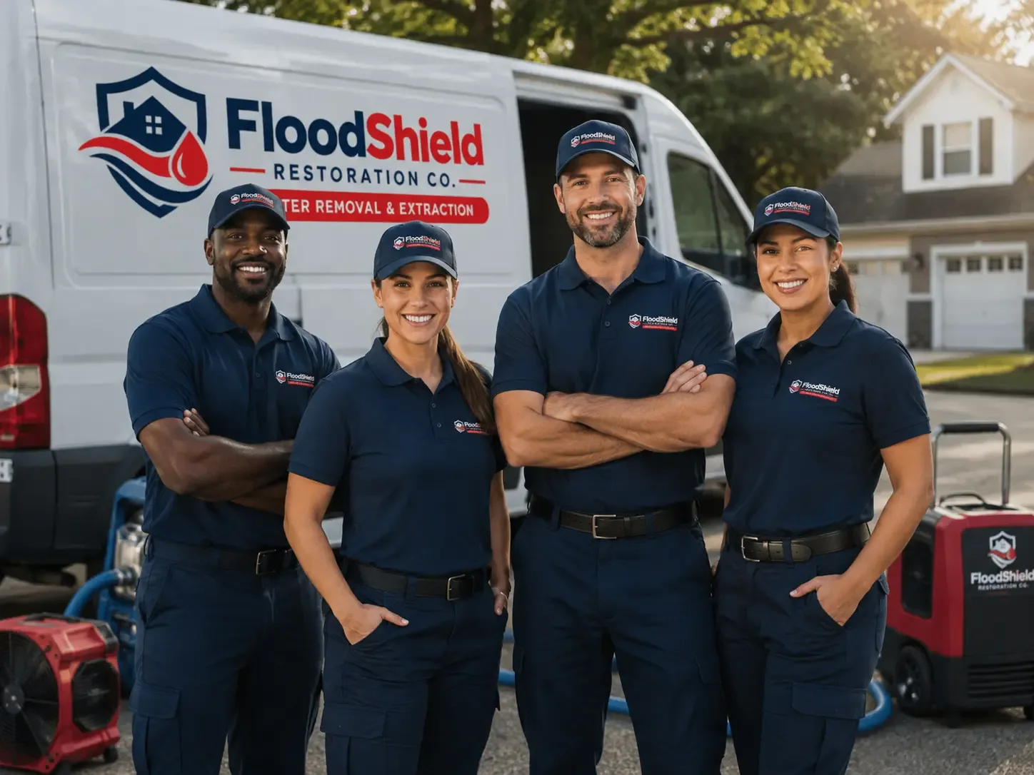 Flood Damage Restoration company in Como, MS